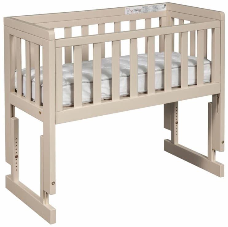 Troll Oslo Bedside Crib, Sand