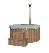 Tub Deluxe Internal - Vedfyrt badestamp for 4 -5 personer