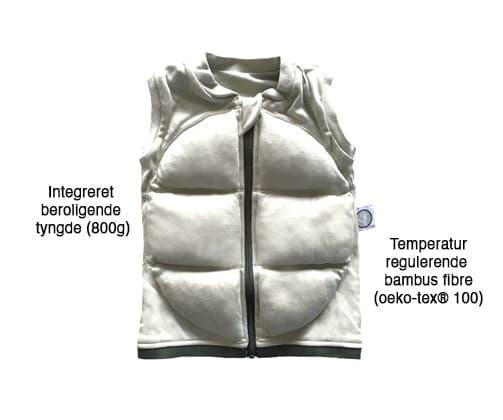 Vektdyne baby test - tyngdepose for baby