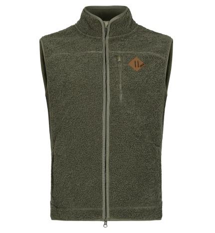 Urberg Men's Åheim Pile Vest Deep Lichen Green