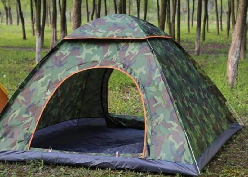 UtendĂžrs automatisk pop up campingtelt