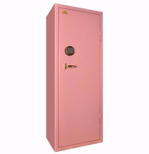 Våpenskap Scandinavian Safe SP8 E 10 vpn - Rosa