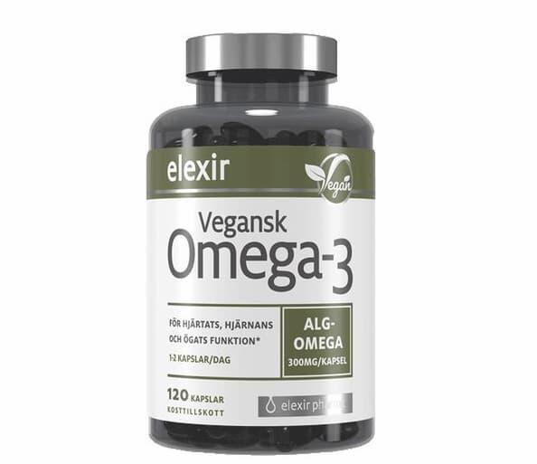 Vegansk Omega-3, 120 kapsler