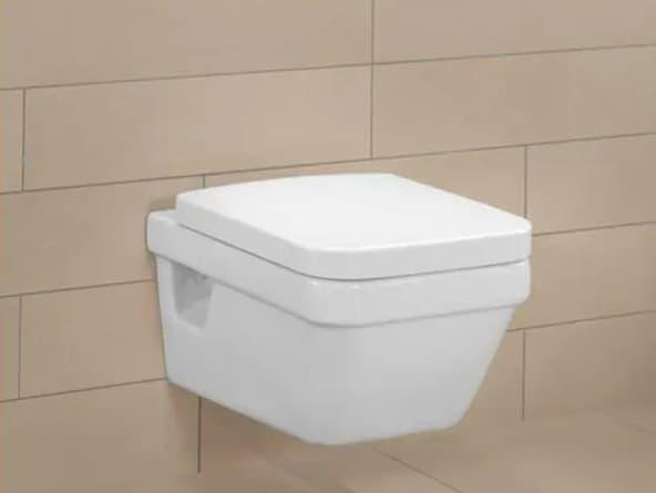 Villeroy & Boch Architectura vegghengt toalett, uten skyllekant, hvit