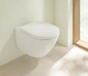 Villeroy & Boch Subway 3.0 vegghengt toalett, uten skyllekant, hvit