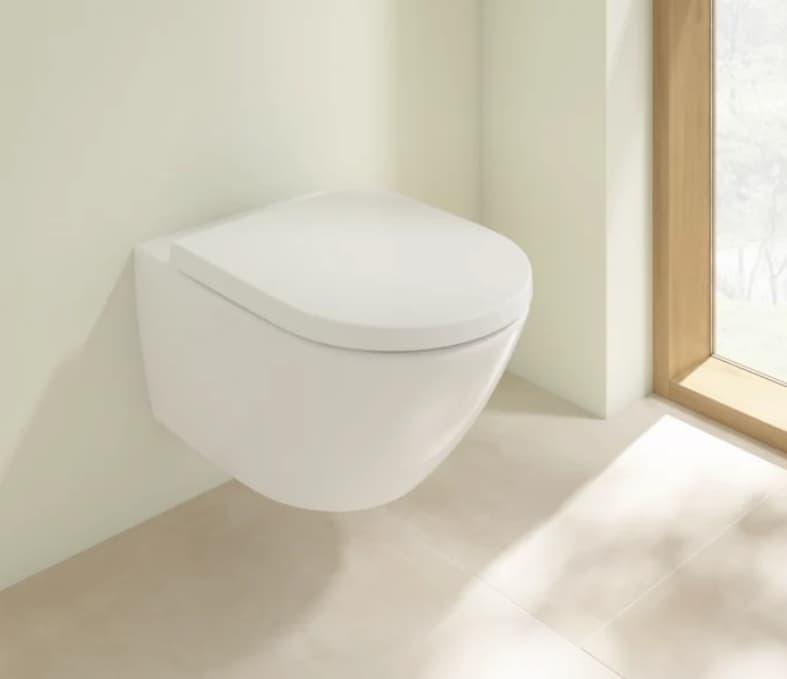Villeroy & Boch Subway 3.0 vegghengt toalett, uten skyllekant, hvit