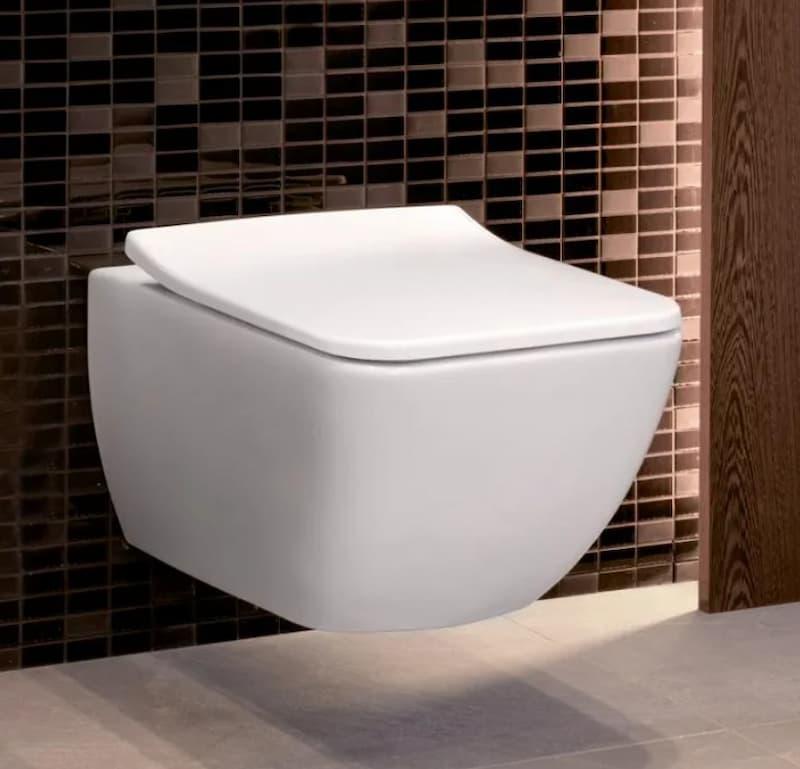Villeroy & Boch Venticello vegghengt toalett, uten skyllekant, hvit