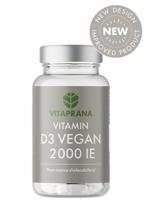 Vitamin D3 test - vitamin D-tilskudd på bord