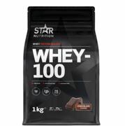 Whey-100 Myseprotein 1 kg Choklad - Star Nutrition
