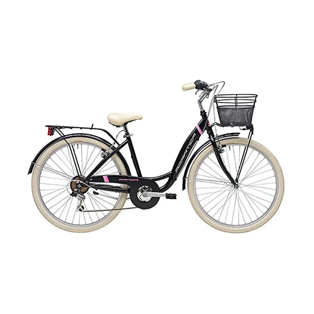 Adriatica Panda 26" bysykkel i sĂžlv