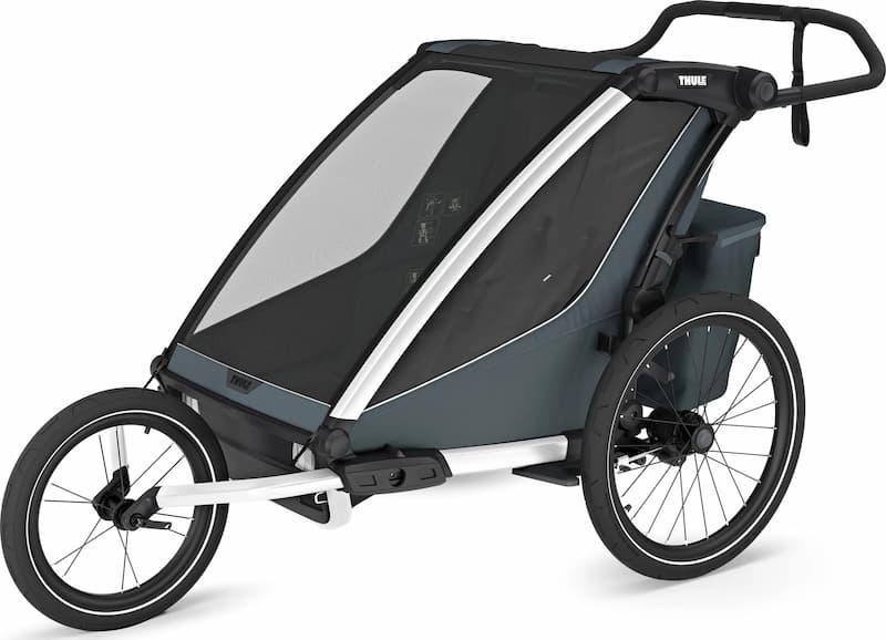 Thule barnevogn test - Thule Chariot Cross som barnevogn og sykkelvogn