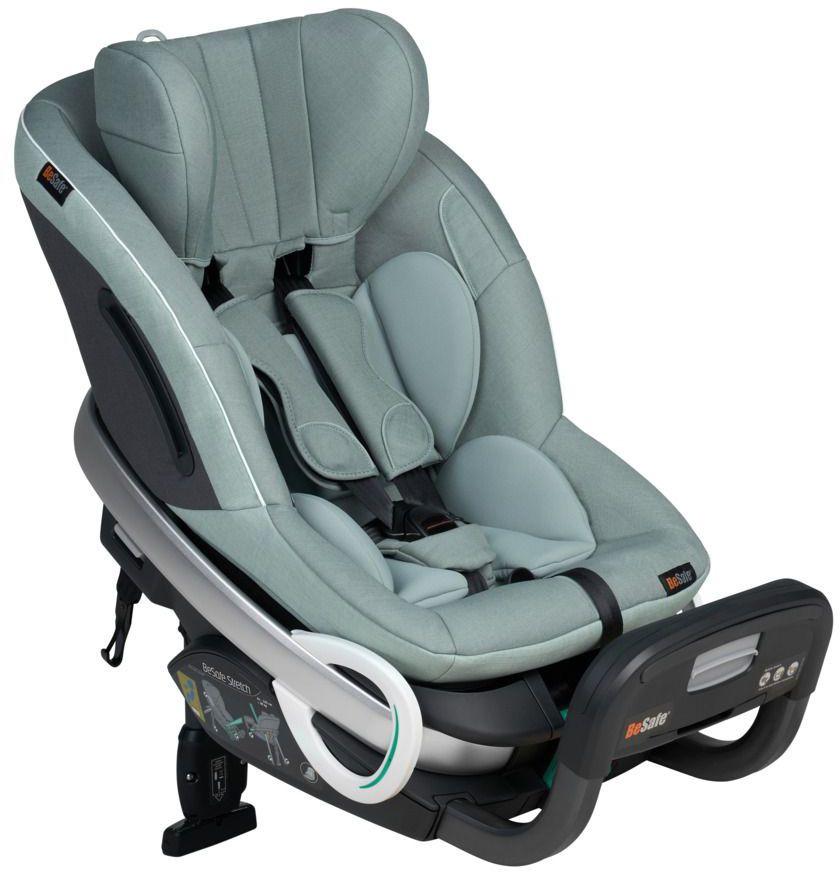 BeSafe Stretch bilstol i fargen Sea Green Mélange