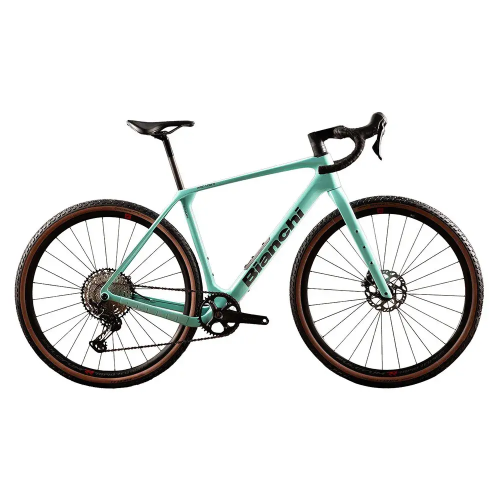 Bianchi Arcadex Comp GRX610 1x12s grussykkel i grønn farge