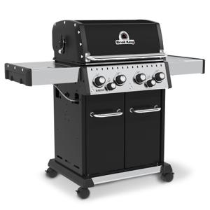 Broil King Baron 490 gassgrill med fire brennere og sidebrenner