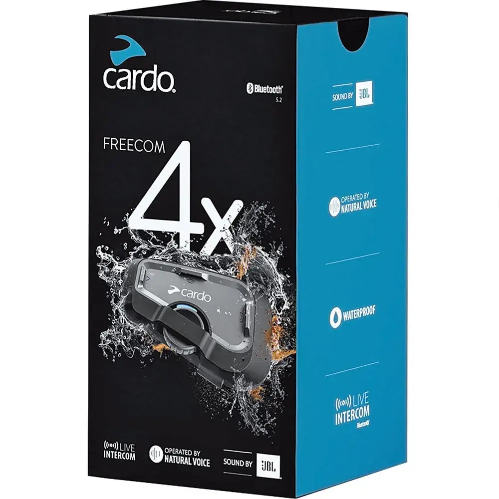 Cardo Freecom 4X motorsykkel intercom headset
