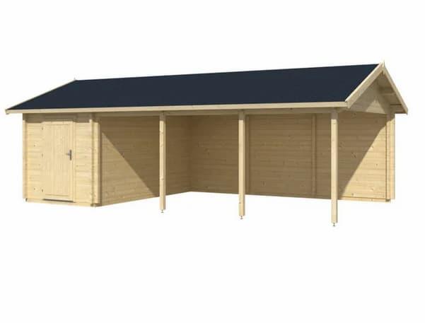 carport med lagerplass