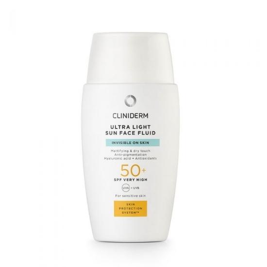 Cliniderm Sun Face Fluid SPF 50+ 40 ml ansiktssolkrem