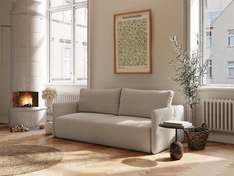 Produktbilde av Cora sovesofa i bouclé beige fra Nordic Dream