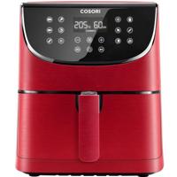 Cosori Premium airfryer 5,5 liter i rødt