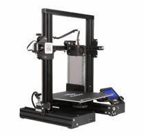 3D-printer test - Creality 3D-printer på arbeidsbord
