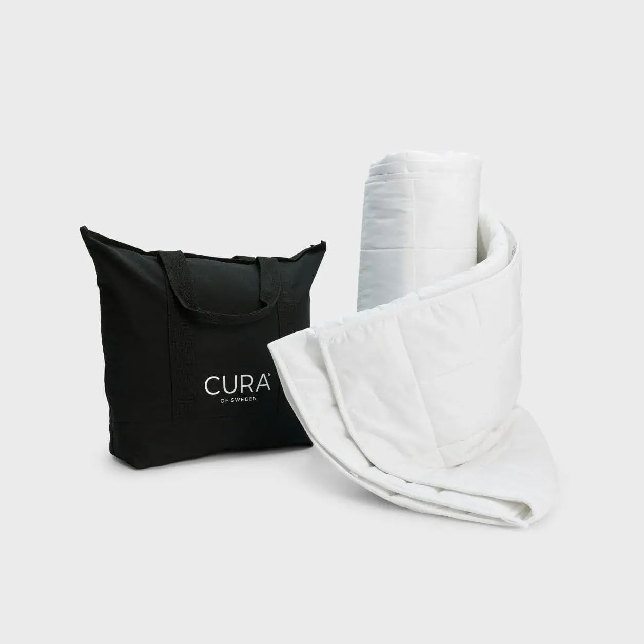 Cura Pearl Classic vektdyne 150 x 210 cm i hvitt