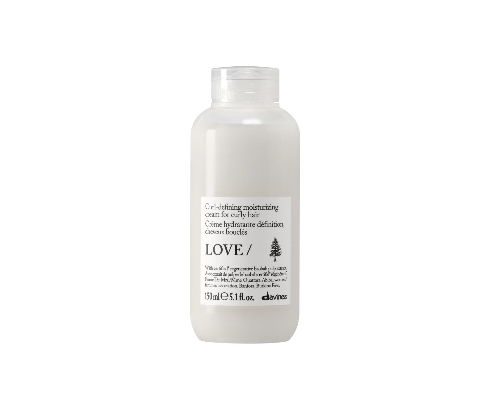 Davines LOVE Curl Cream 150 ml – krøllekrem for krøllete og bølget hår