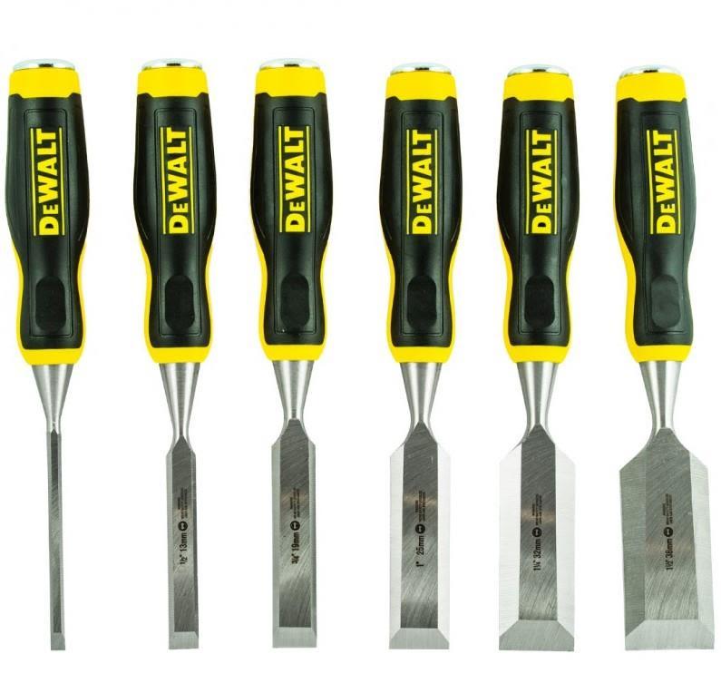 Dewalt stemjernsett med 6 deler