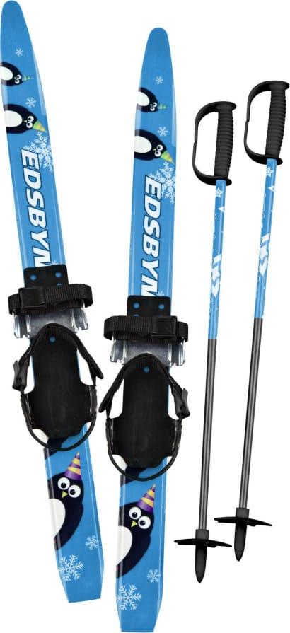 Edsbyn Kids Pingvin Skidset Universal/Stav Blue/Pink - Langrennsski for barn