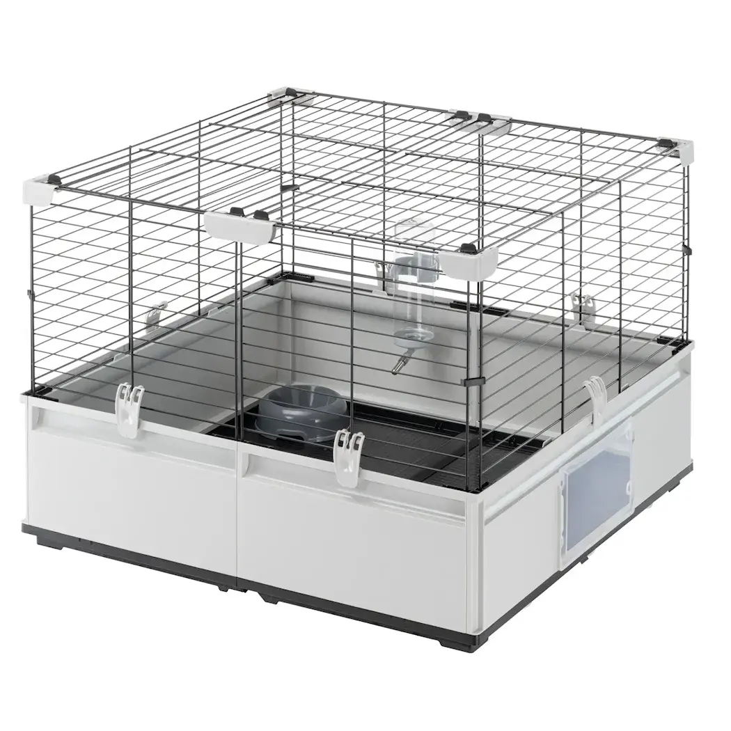 Ferplast Cage Modular 1 Black marsvinbur 74x72x56 cm