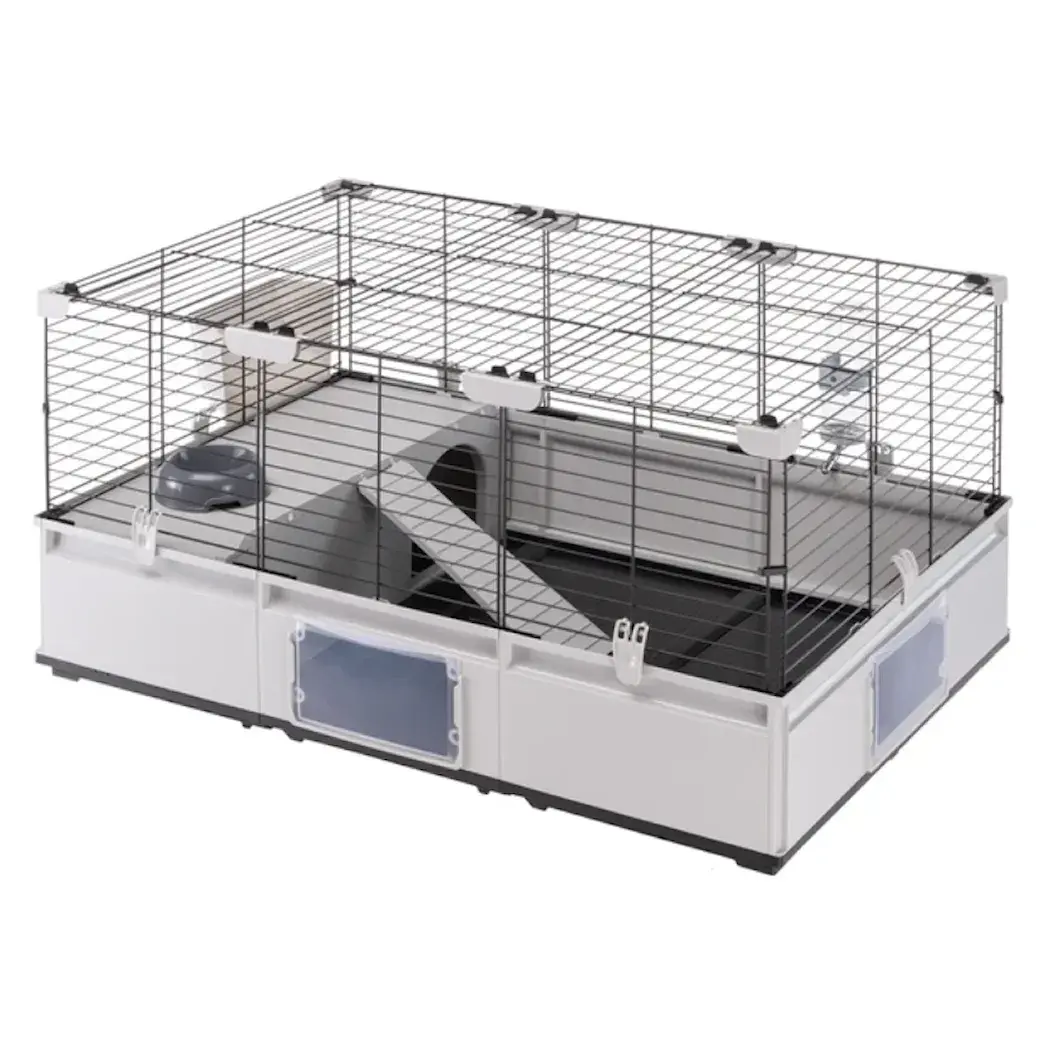 Ferplast Cage Modular 2 Black marsvinbur 109x72x56 cm