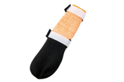 Non-Stop Dogwear Protector Bootie High hundsko i svart og oransje