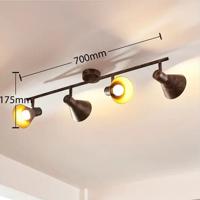 LED taklampe test - fire LED-taklamper i ulike design