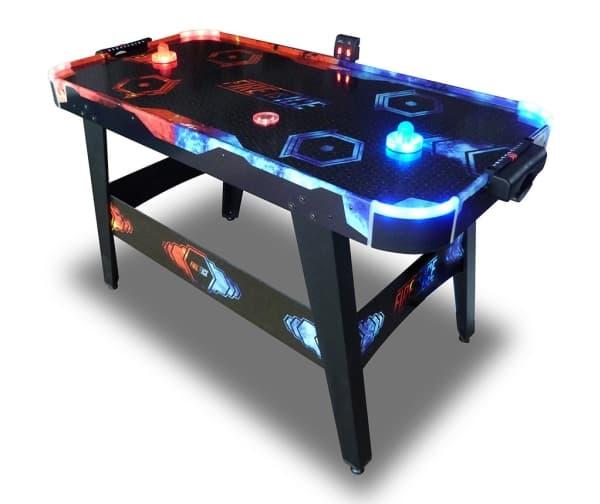 Airhockey bord med LED-effekter