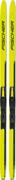Fischer Juniors Sprint Skin Yellow/Black langrennski for barn