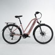 FitNord Ava 500 elsykkel med lav ramme i rosegull