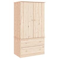 Garderobe test 2026 – vidaXL Alta heltre furu garderobe med to dører