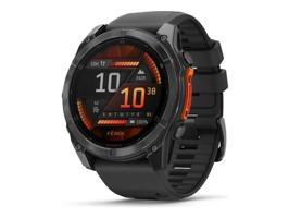 Garmin Fenix 8 test – Garmin Fenix 8 51 mm i skifergrå med svart silikonband
