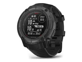 Garmin Instinct 2X Solar Tactical Edition 50 mm svart — taktisk friluftsklokke med solcellelading