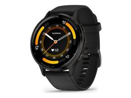 Garmin Venu 3 45 mm i svart – Garmins livsstils-smartklokke med AMOLED-display og 14 dagers batteritid