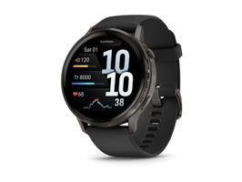 Garmin Venu 4 test – flaggskip-livsstilsklokke 45mm i skifer/svart med multi-band GPS, EKG og AMOLED-skjerm