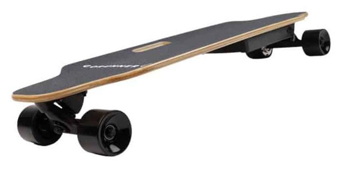 GoRunner Elektrisk Skateboard - 4 Hastigheter, 12km Rekkevidde - Sort