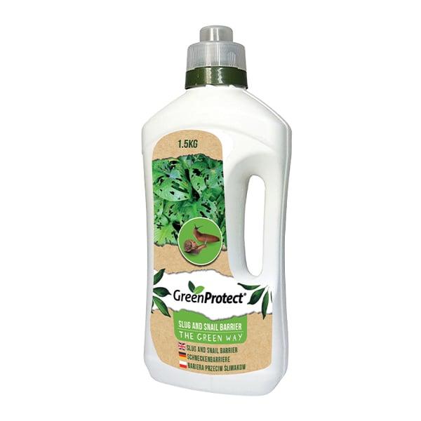 GreenProtect sneglebarriere sand rundt blomsterbed