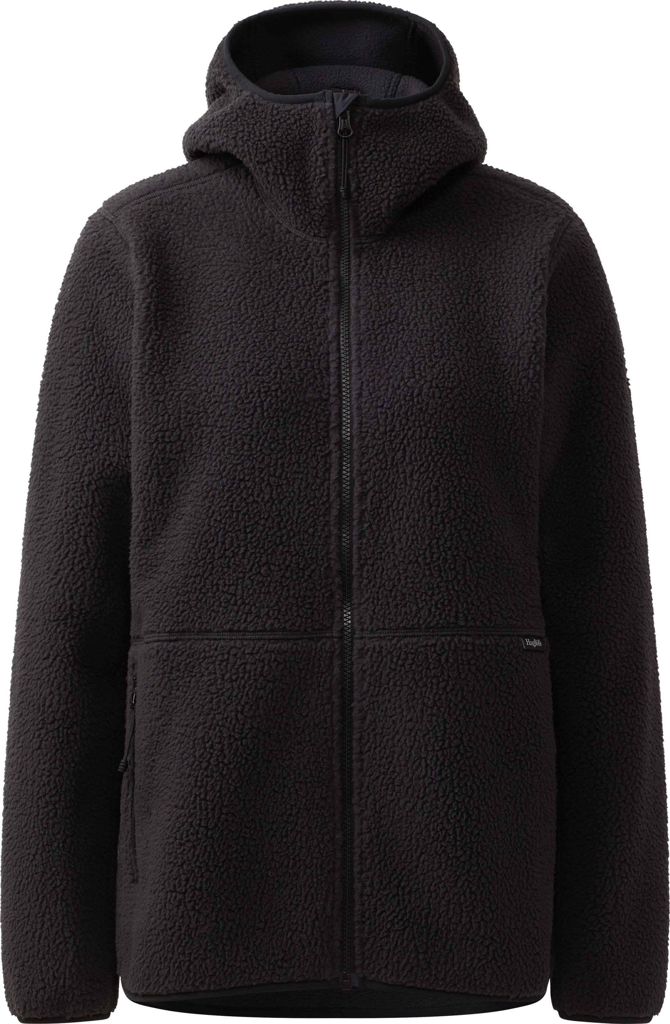 Haglöfs Funäs Pile Hood Women i True Black