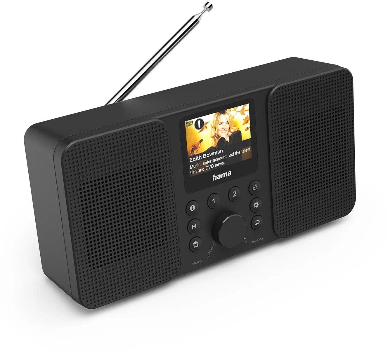 Hama DIR10 DAB+ Internettradio med Bluetooth