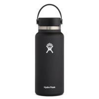 Hydro Flask Wide Mouth 946 ml termoflaske i svart – 24 timer kald drikke med TempShield dobbel-veggsisolasjon