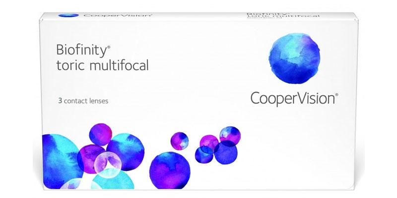 Cooper Vision Biofinity Multifocal Toric 3 stk kontaktlinser