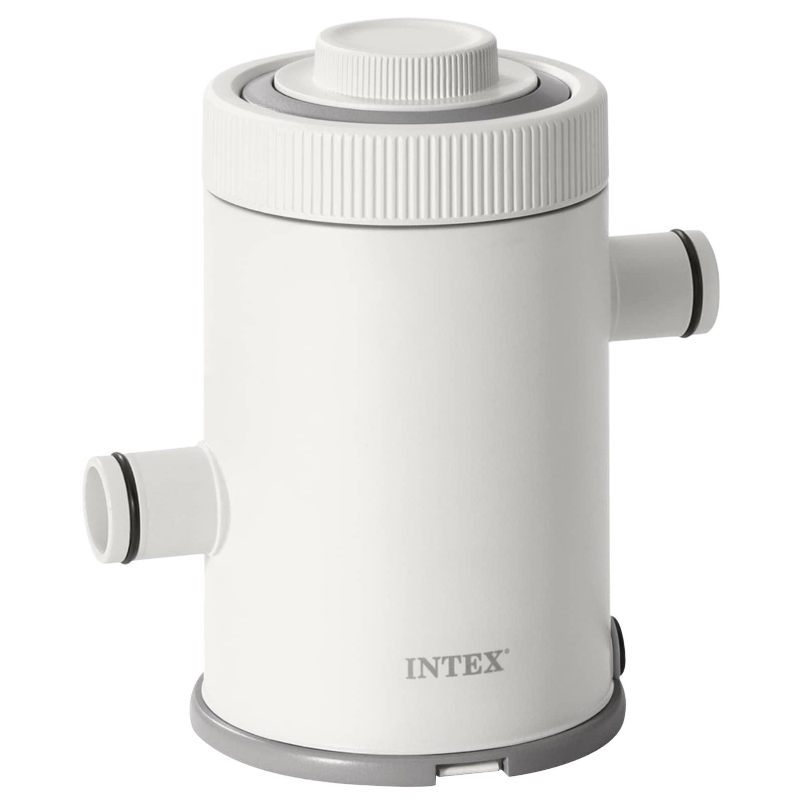 Intex hvit filterpumpe til basseng med patronfilter
