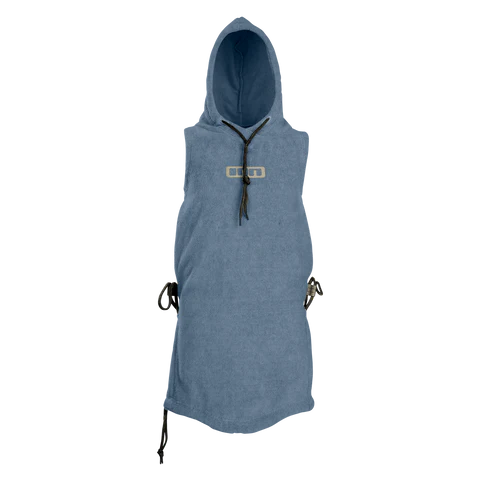 ION Mini Grom badeponcho for barn i blÄtt frottéstoff