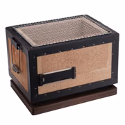 Tokyo Design Studio Konro bordgrill 31x23x20 cm i diatomitt
