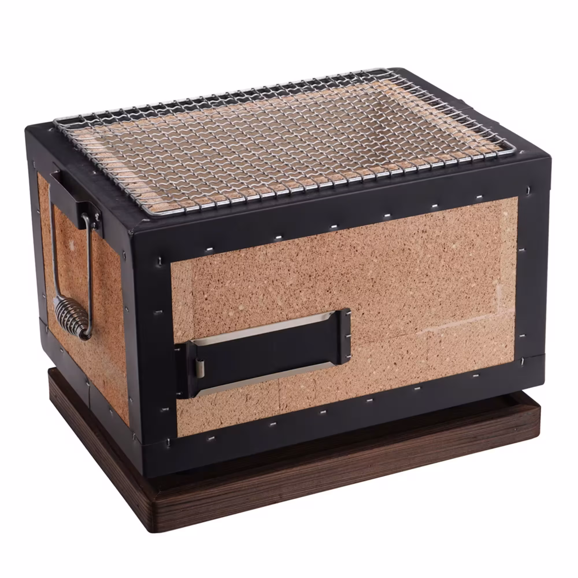 Tokyo Design Studio Konro bordgrill 31x23x20 cm i diatomitt